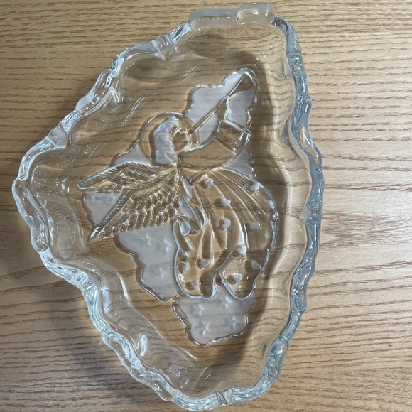 Mikasa Angel Music Sweets  Candy Dish Christmas Angel with Trumpet Organic Shape - Picture 2 of 6